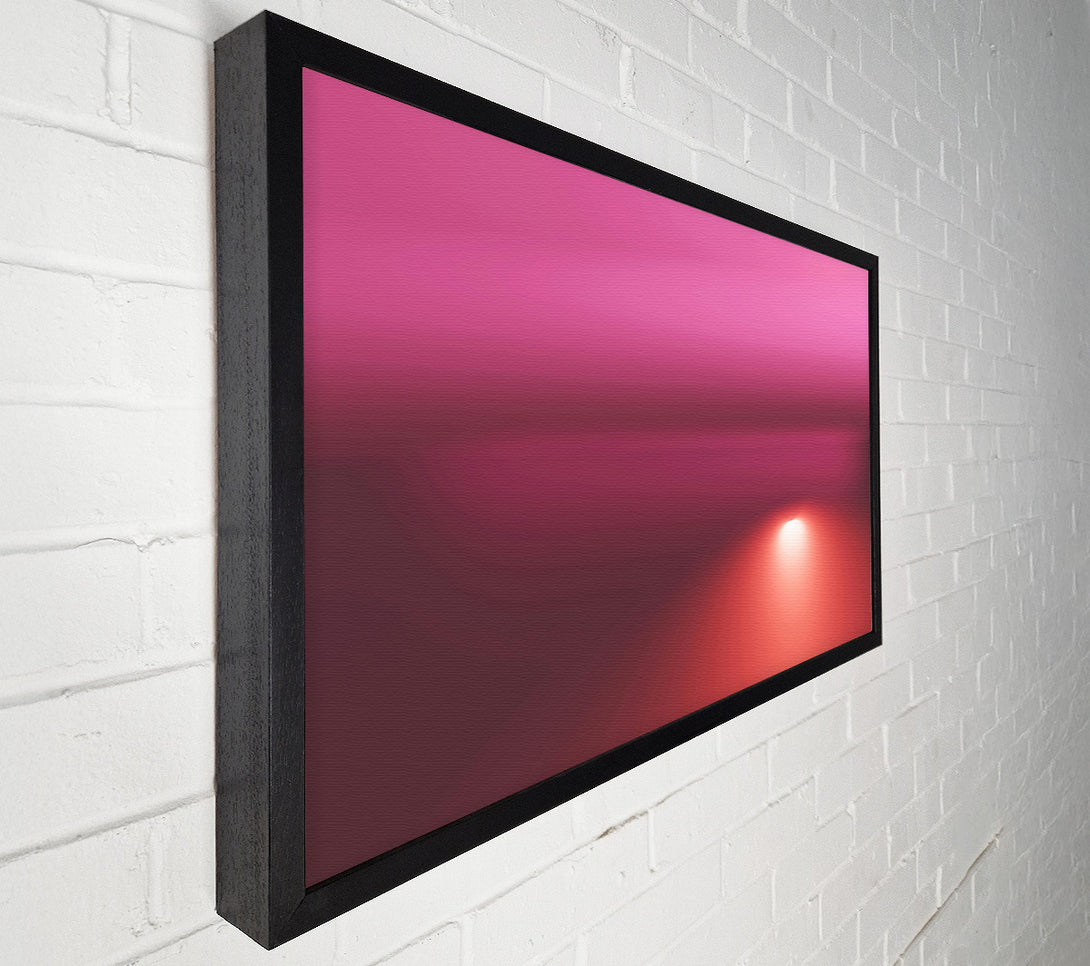  A Canvas Print of Crimson Light Burst Canvas Art