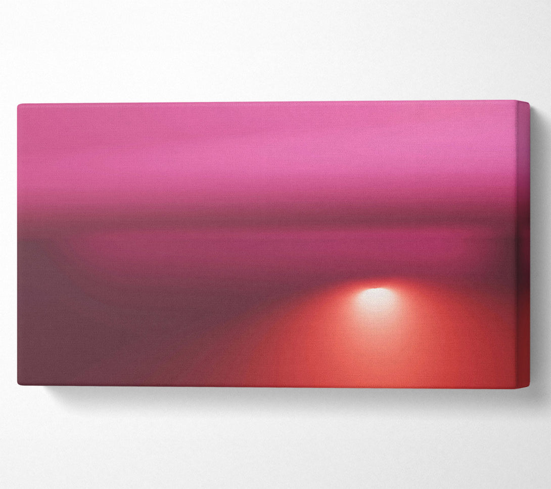  A Canvas Print of Crimson Light Burst Canvas Art