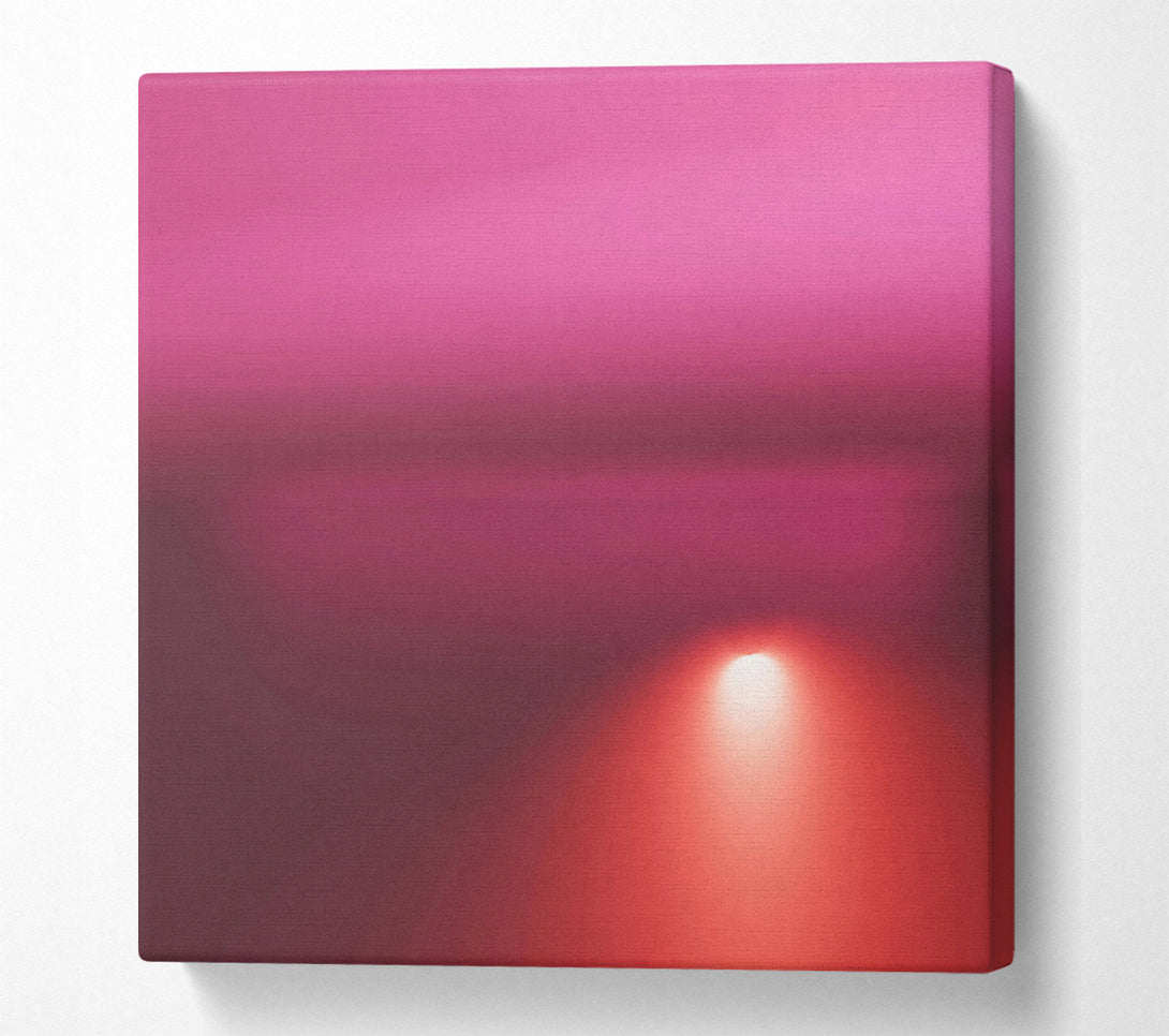  A Canvas Print of Crimson Light Burst Canvas Art