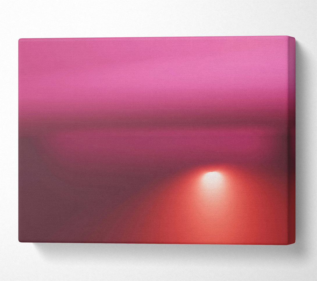  A Canvas Print of Crimson Light Burst Canvas Art