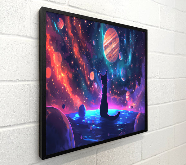 Cosmic Cat Dreamscape
