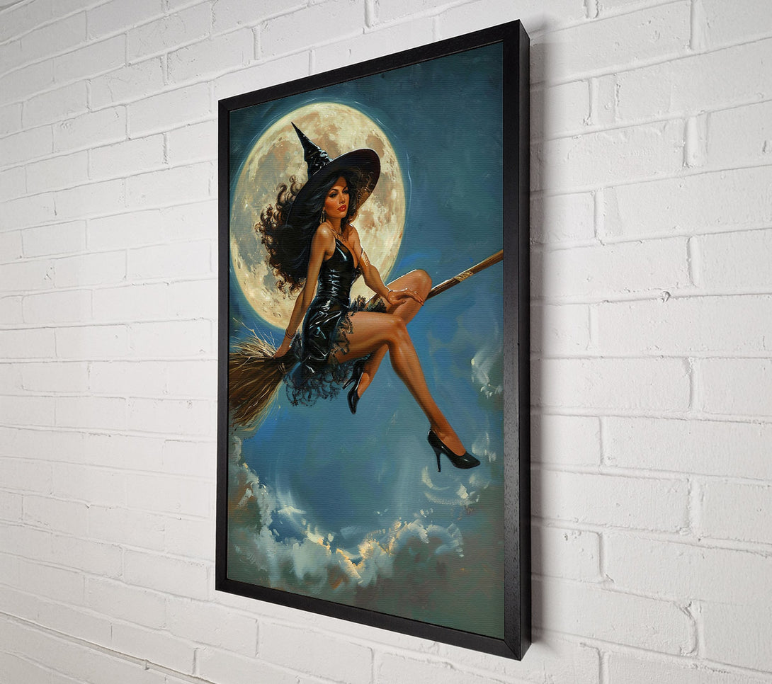  A Canvas Print of Midnight Blue Flight Canvas Art
