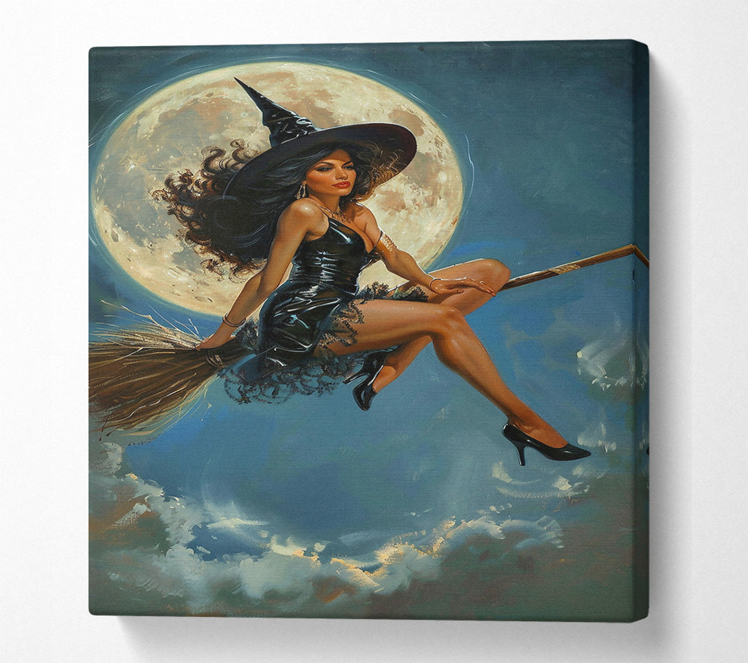  A Canvas Print of Midnight Blue Flight Canvas Art