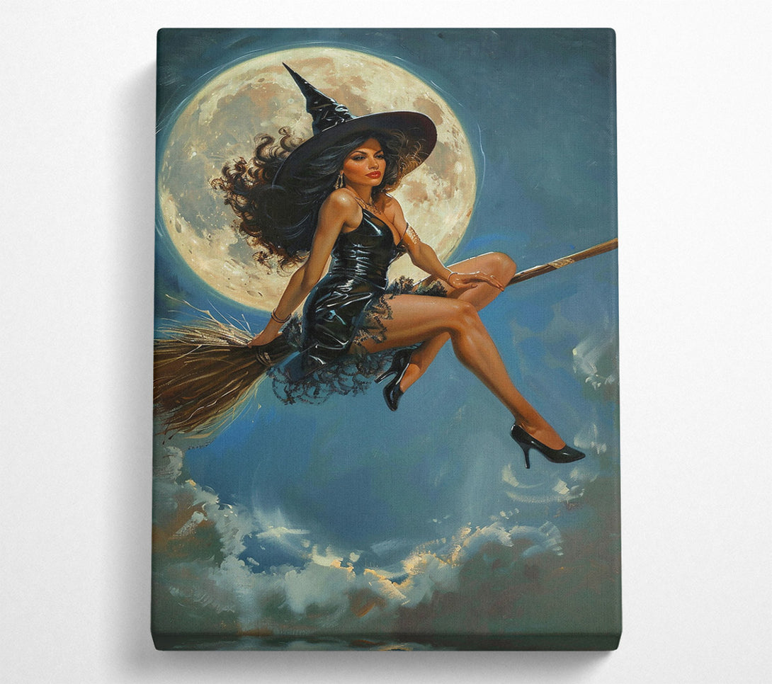  A Canvas Print of Midnight Blue Flight Canvas Art