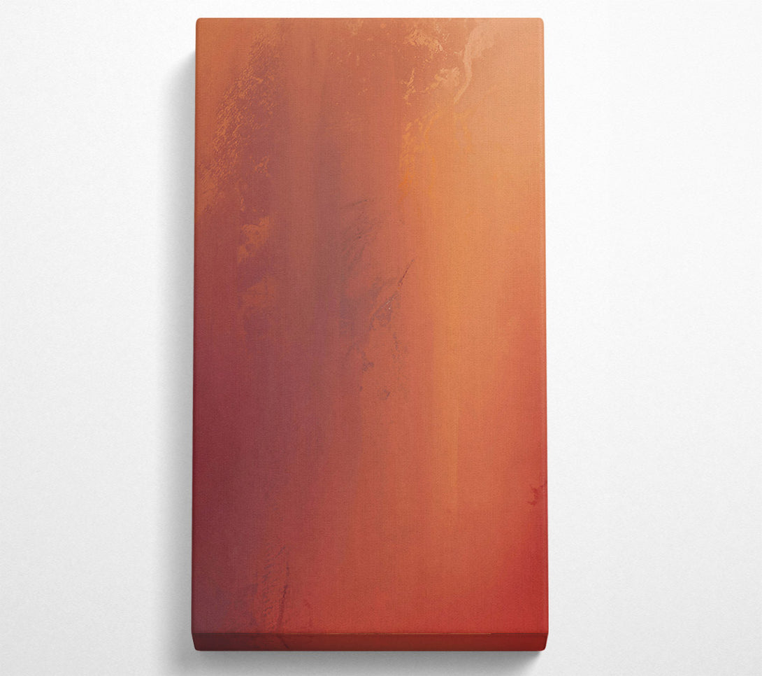 A Canvas Print of Coral Sunset Hues Canvas Print
