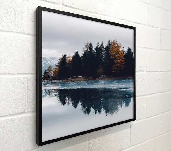 Azure Forest Reflection