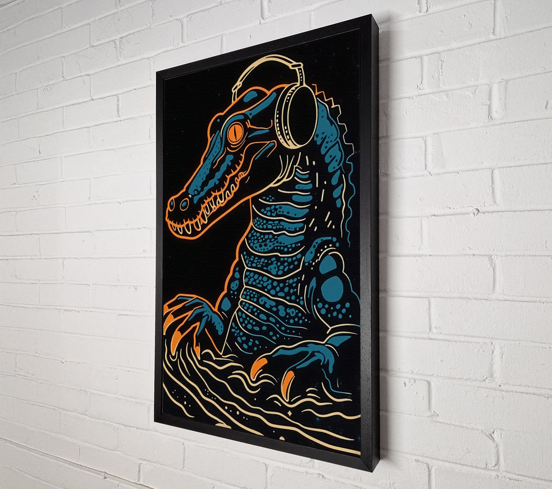  A Canvas Print of Dj Croc Canvas Art