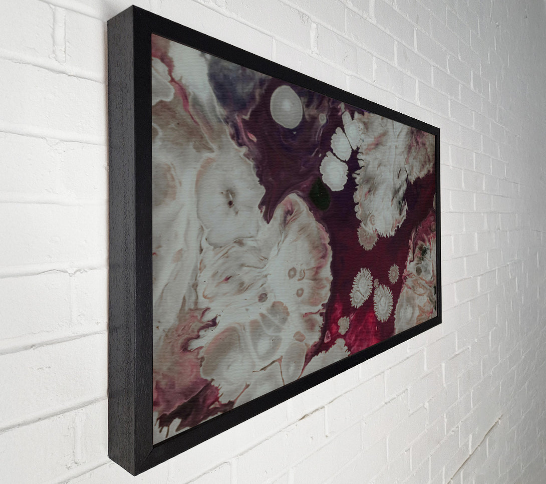  A Canvas Print of Crimson Abstract Dreams Canvas Print