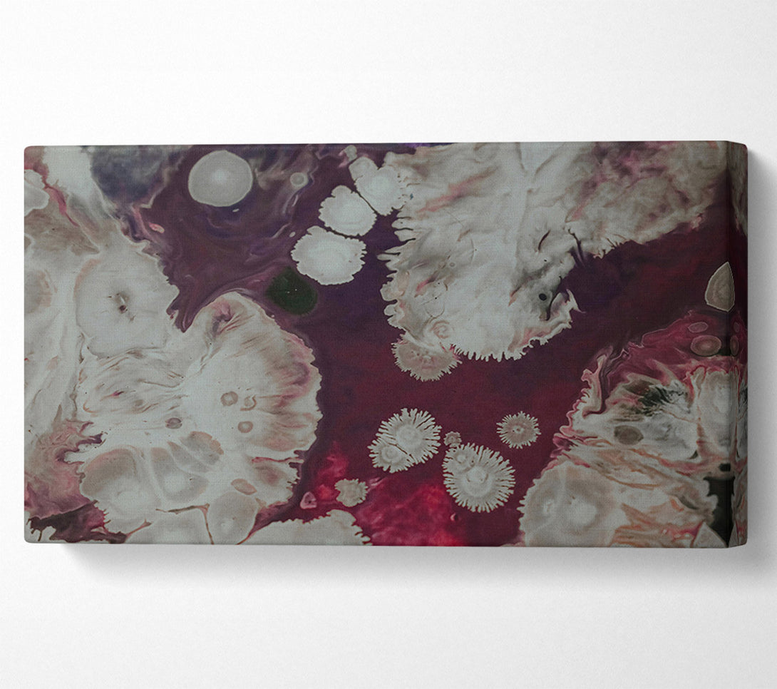  A Canvas Print of Crimson Abstract Dreams Canvas Print