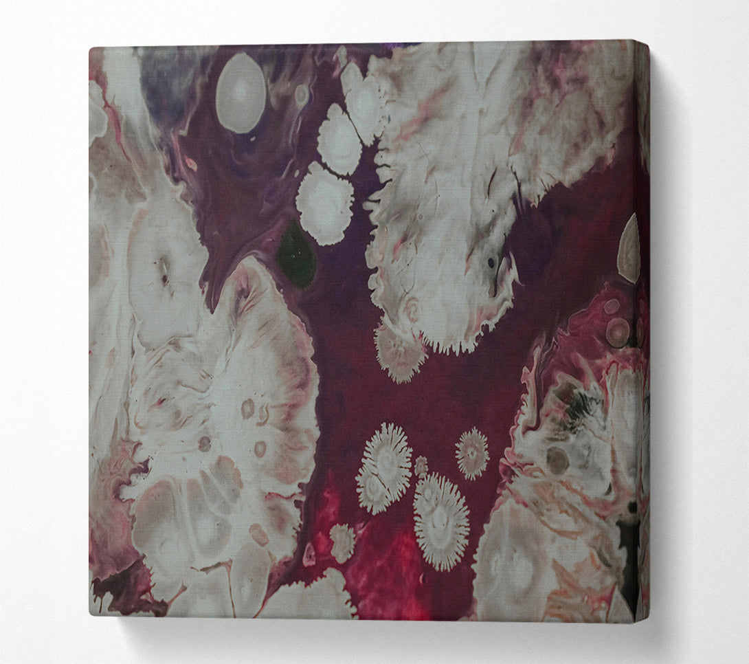  A Canvas Print of Crimson Abstract Dreams Canvas Print