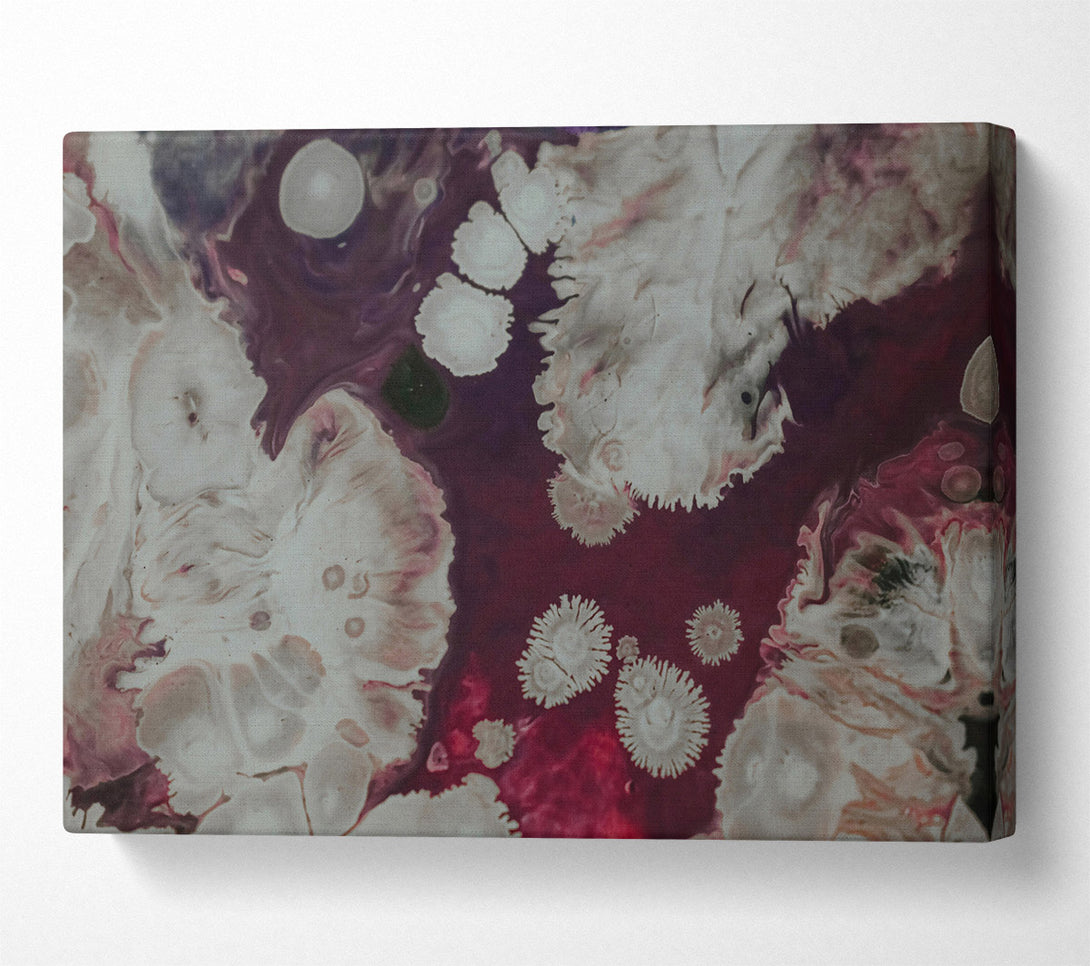  A Canvas Print of Crimson Abstract Dreams Canvas Print