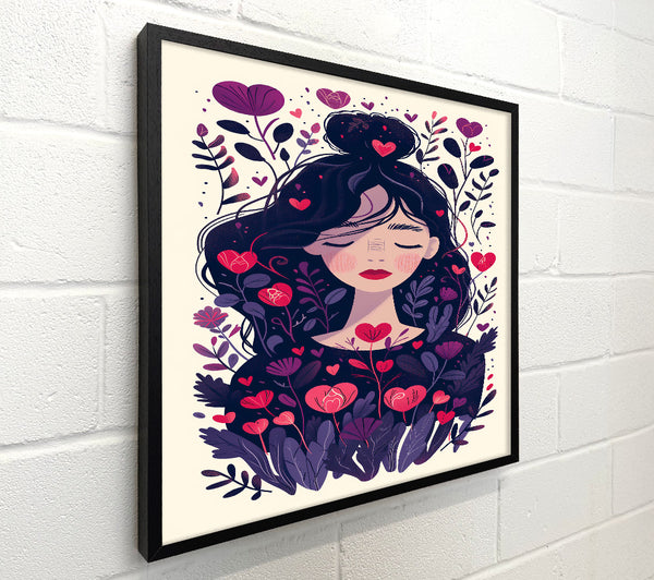 Purple Bloom Of Love