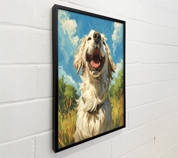 Dog In The Countryside