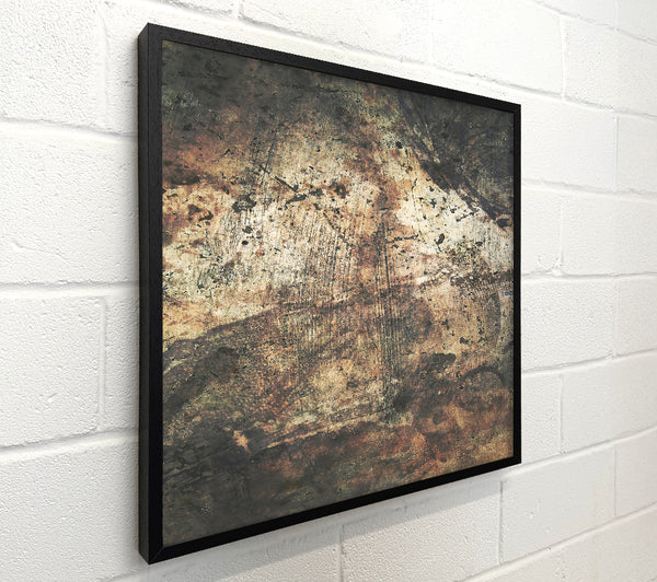 Rust And Ochre Abstract