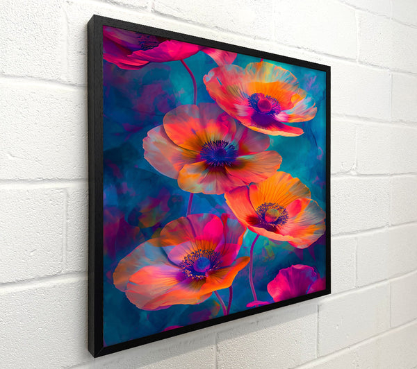 Orange Poppy Bloom