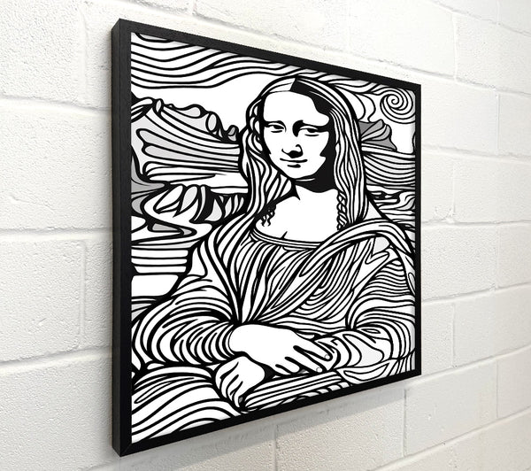 White Lines Mona Lisa