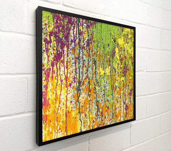 Yellow Dripping Rain