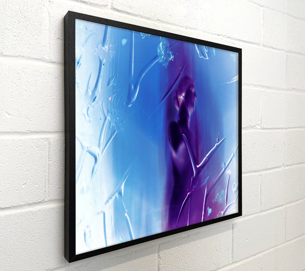Blue And Purple Abstract