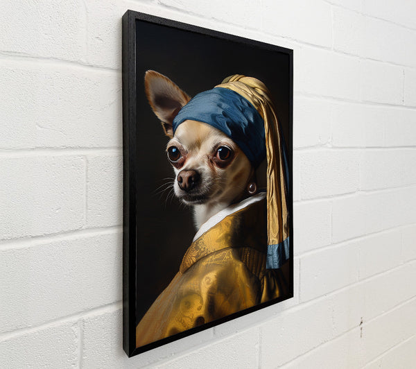 Dog With A Pearl Earring