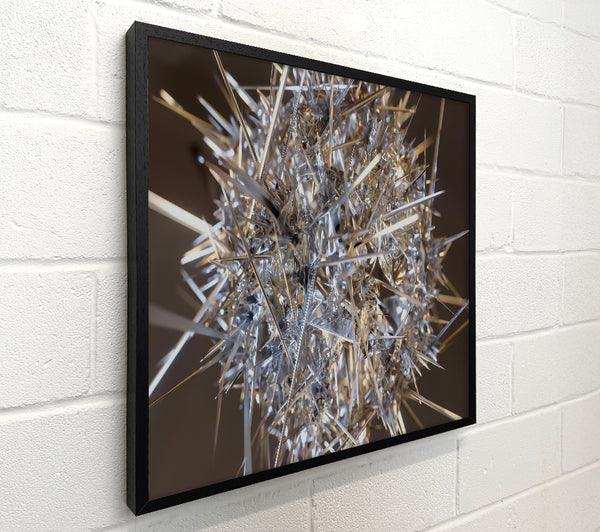 Silver Spiked Cluster