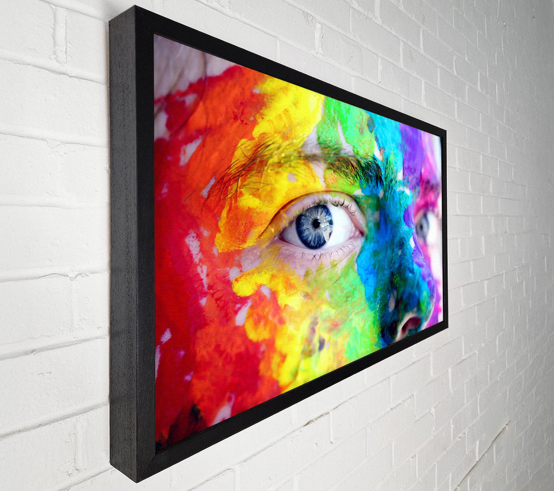  A Canvas Print of Blue Canvas Vision Canvas Wall Art