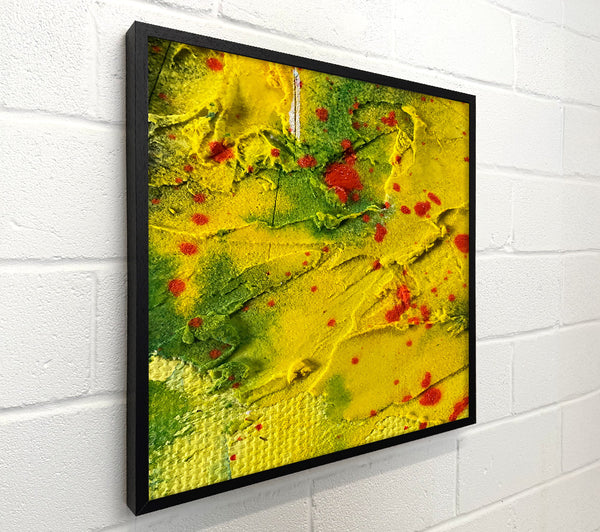 Yellow Splashes Of Red