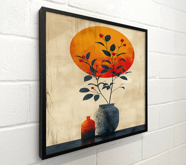 Orange Sunset Still Life