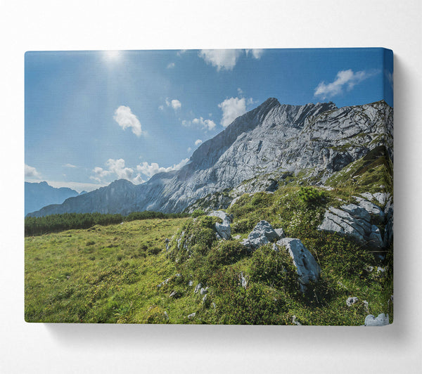  A Canvas Print of Grey Mountain Vista Canvas Print