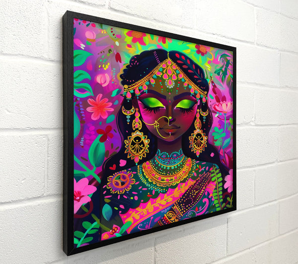 Pink Flowered Adornment