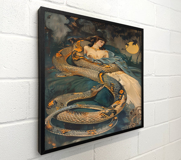 Golden Snake Embrace