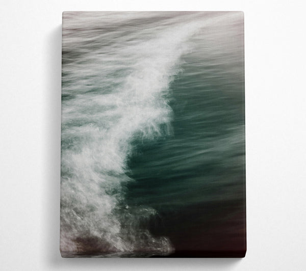  A Canvas Print of Emerald Water'S Embrace Canvas Art