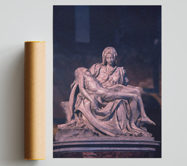 Ivory Lamentation Statue Giclee Print