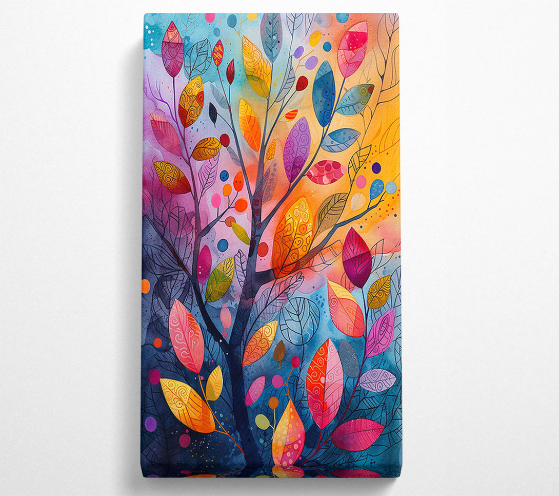  A Canvas Print of Orange Autumn Dreams Canvas Print