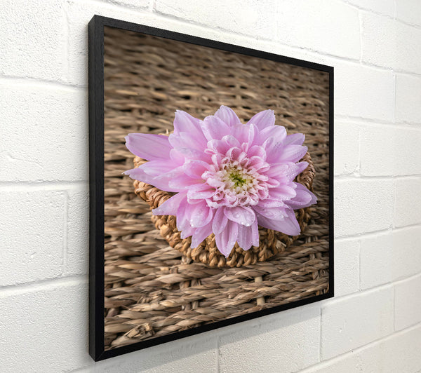 Pink Bloom Basket