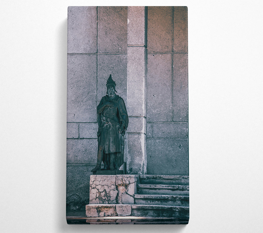  A Canvas Print of Grey Stone Sentinel Canvas Print