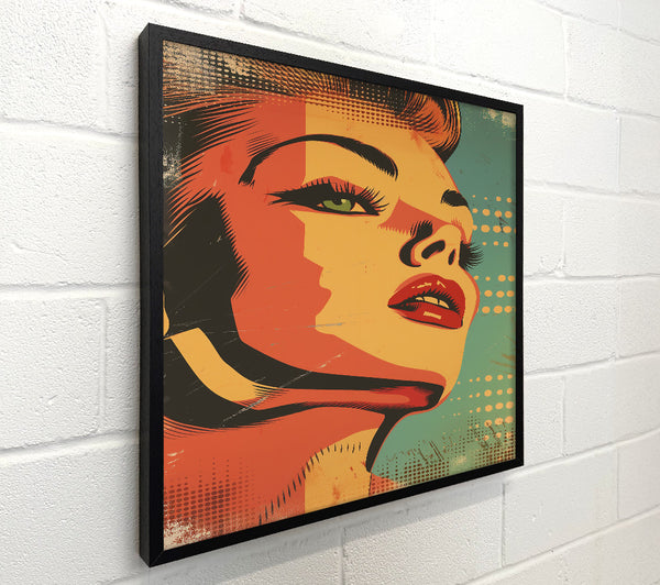 Orange Retro Glamour