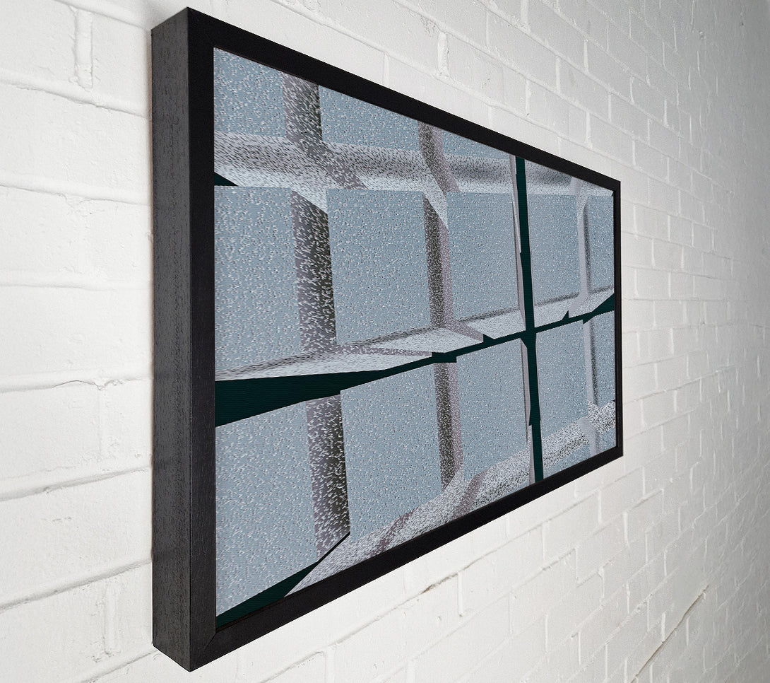  A Canvas Print of The Silver Grid Canvas Wall Art