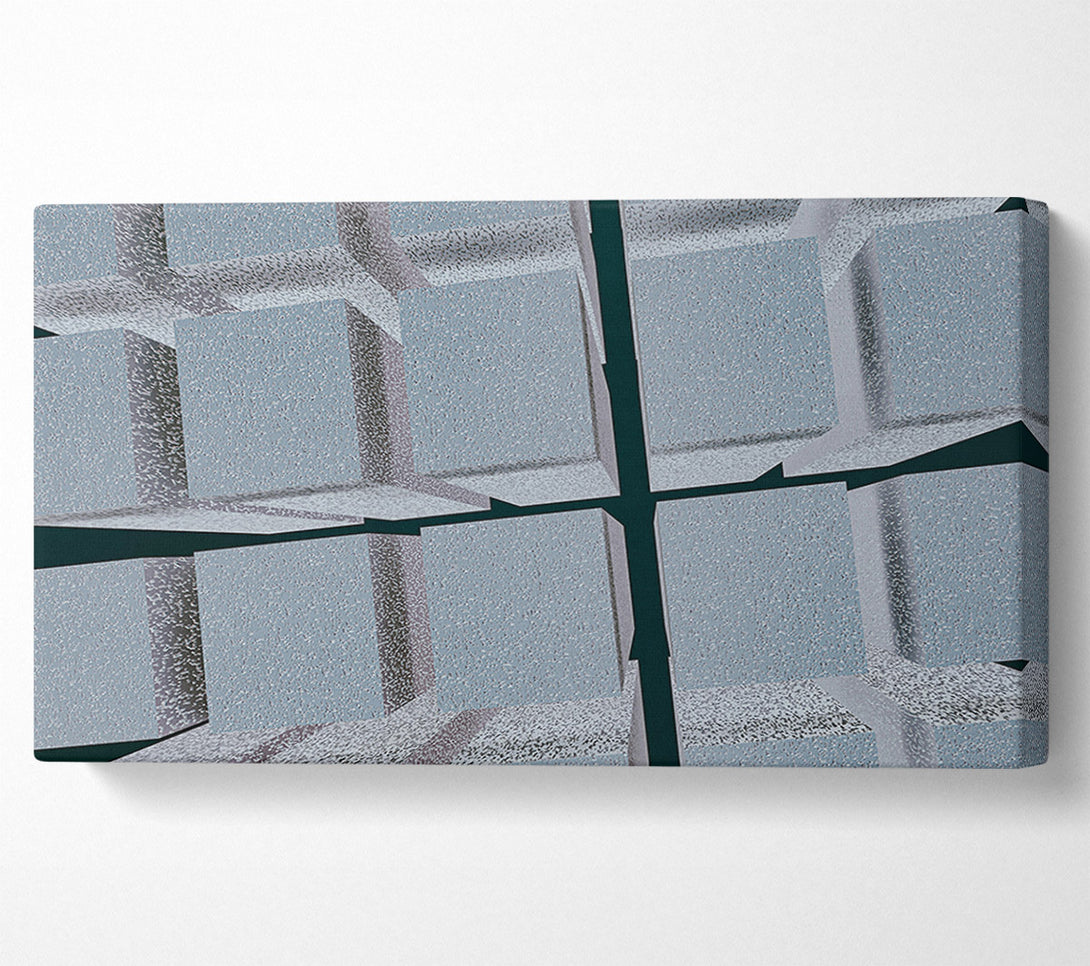  A Canvas Print of The Silver Grid Canvas Wall Art