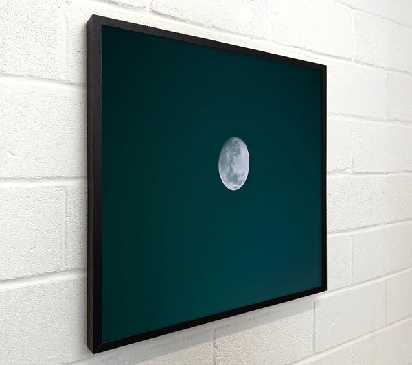 Teal Night Moon