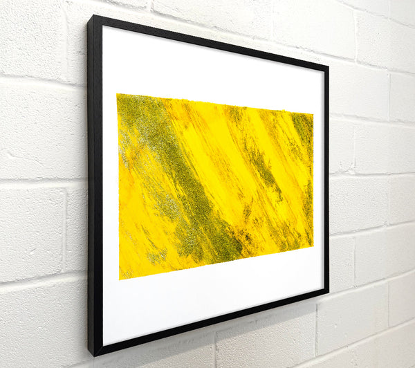 Golden Yellow Strokes