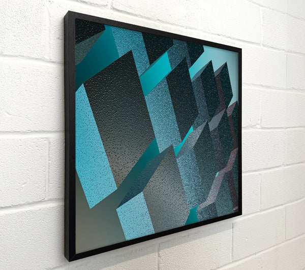 Teal Geometric Formations