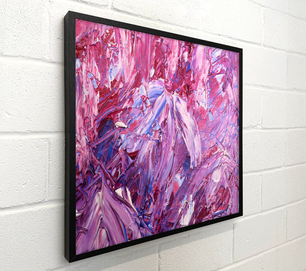 Lavender Swirls Of Color