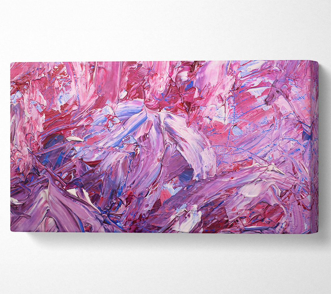  A Canvas Print of Lavender Swirls Of Color Canvas Art