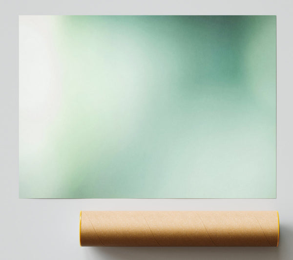Mint Green Haze Poster