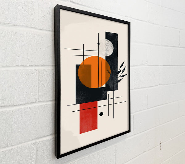 Orange Abstract Form