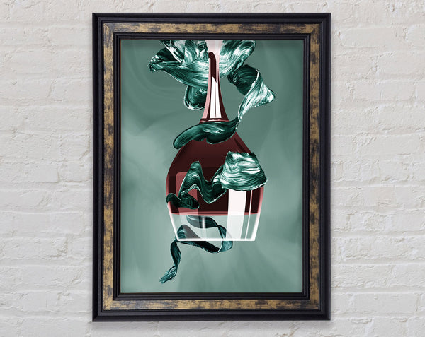 Drink Wave Framed Print