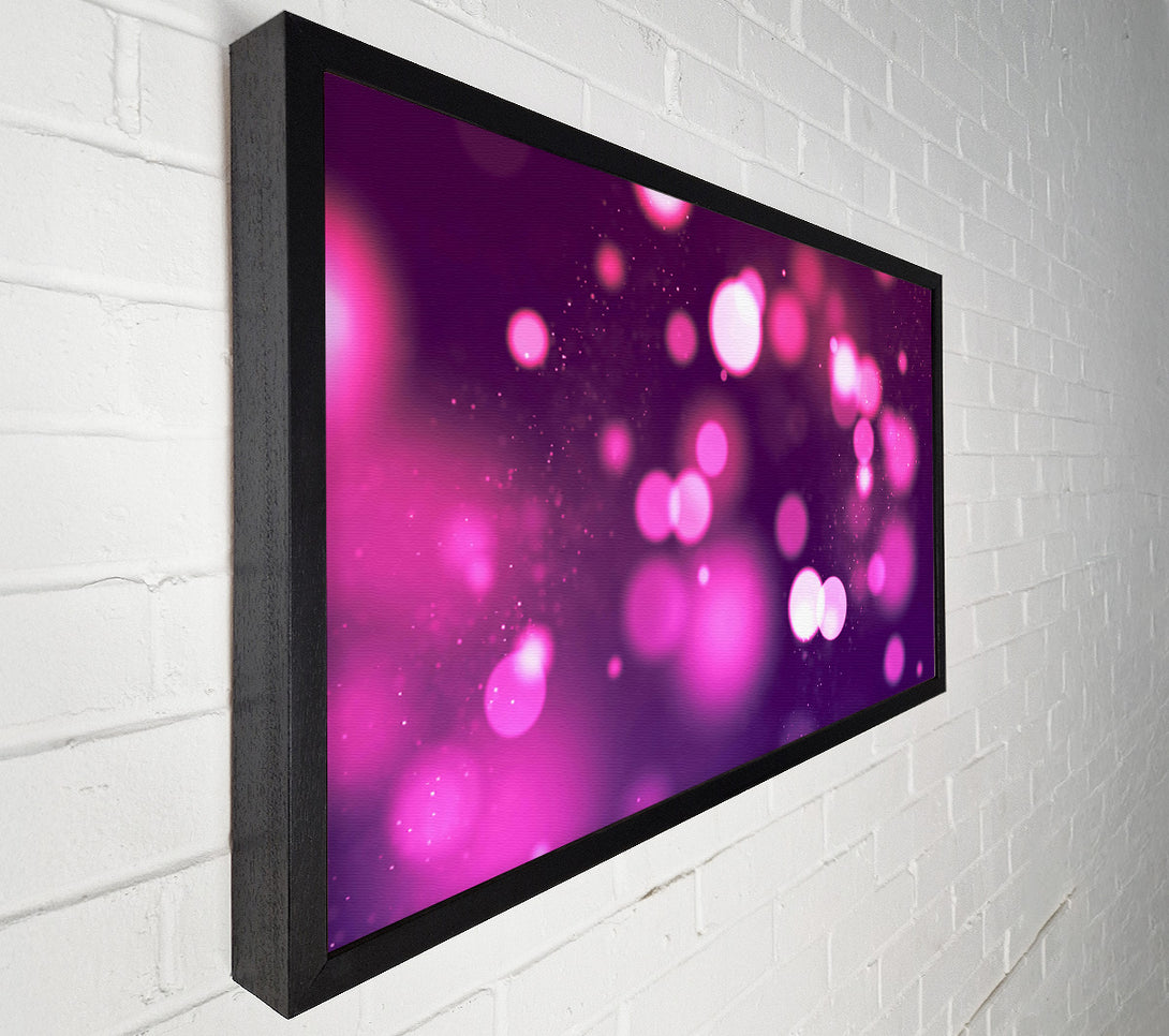  A Canvas Print of Fuchsia Bokeh Dreams Canvas Wall Art