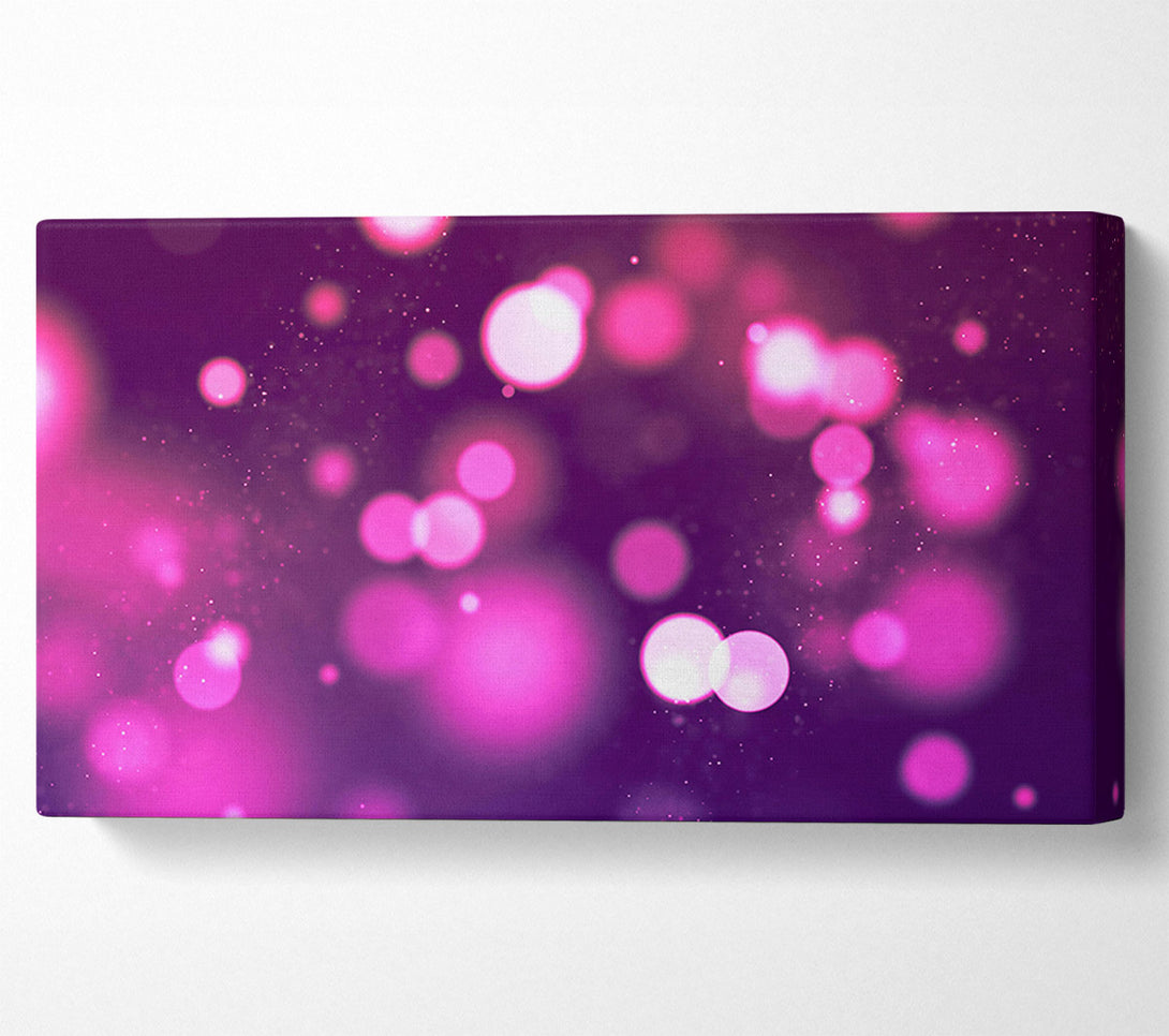  A Canvas Print of Fuchsia Bokeh Dreams Canvas Wall Art
