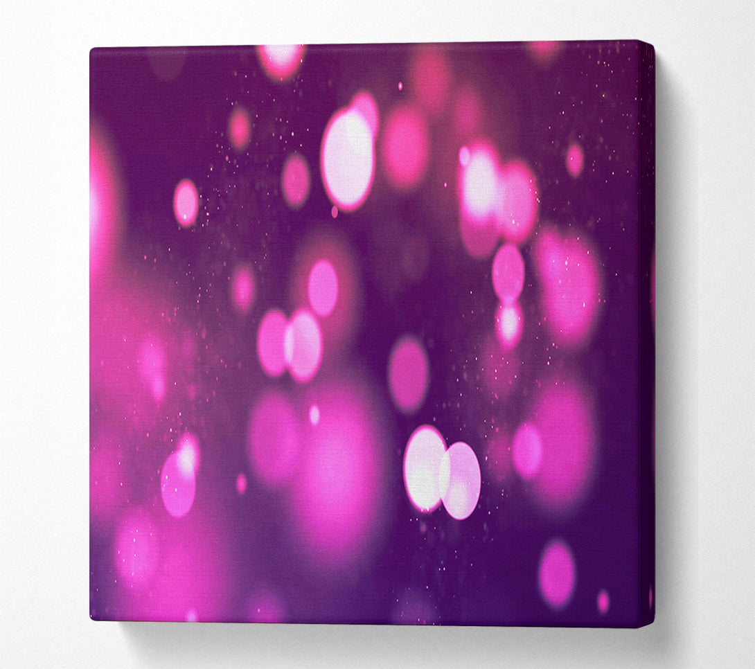  A Canvas Print of Fuchsia Bokeh Dreams Canvas Wall Art