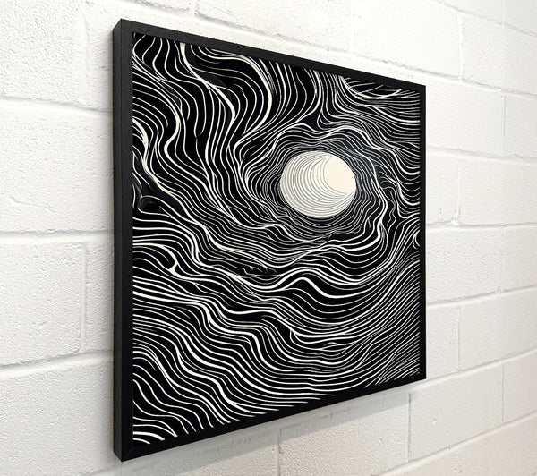 White Lines In Black